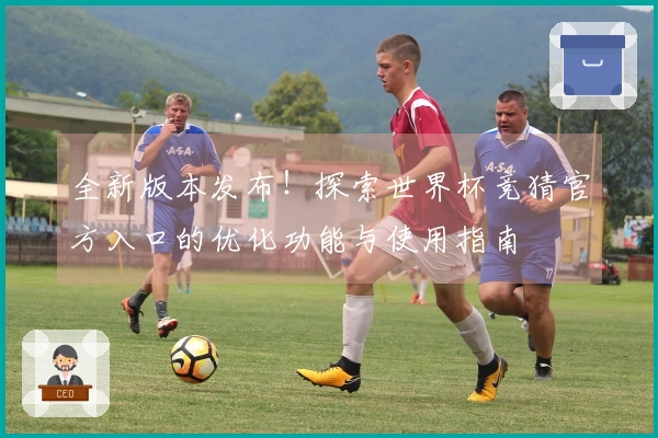 全新版本发布!探索世界杯竞猜官方入口的优化功能与使用指南